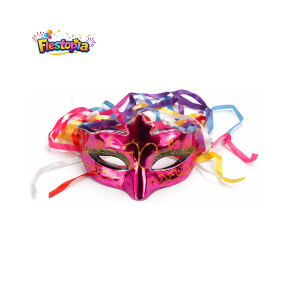 Pack de 12 Antifaces para Fiesta – Colores Surtidos
