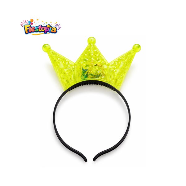 Pack de 12 Coronas con Luz LED para Fiesta