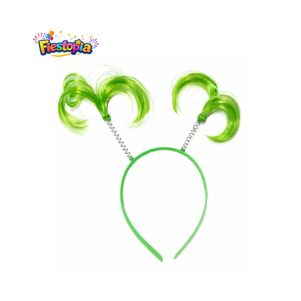Pack de 12 Diademas de Perrito Color Verde para Fiesta